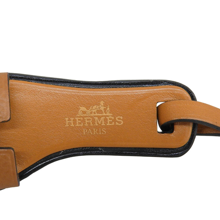 極美品▲HERMES エルメス オラン ナノ チャーム ヴォーエプソン ヴォーバトラー ゴールド バッグチャーム フランス製 レディース