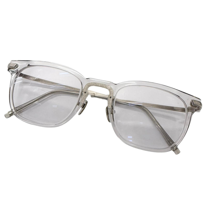 美品□MASUNAGA by Kenzo Takada マスナガ 高田賢三 K三 54 RIGEL チタンフレーム メガネ 眼鏡 アイウェア 49□22-140 度入り イタリア製
