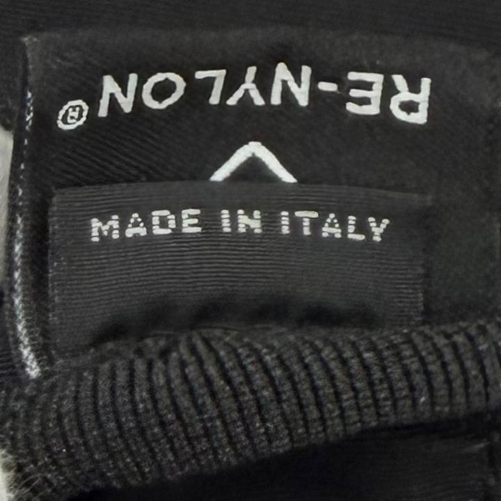 極美品★PRADA プラダ 1ND339 マイクロ Re-Nylon ポーチ FRIDタグ付 トライアングルロゴ 化粧ポーチ ブラック イタリア製 保存袋付