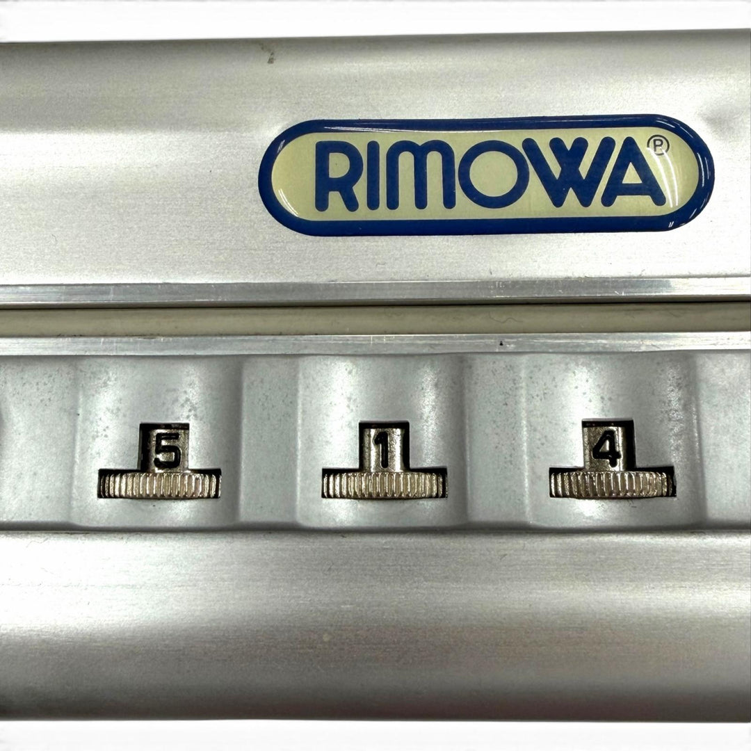 美品▼RIMOWA リモワ 908.07.20 TOPAS トパーズ アルミニウム アタッシュケース ブリーフケース ビジネスバッグ シルバー ドイツ メンズ