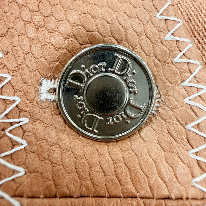 美品◇Christian Dior クリスチャンディオール 06SS 6E12022280 6E12033040 ジョン ガリアーノ期 スネークレザー使 セットアップ 正規品