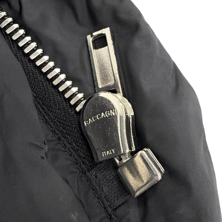 美品△Rick Owens リックオウエンス RP16F2913-TE スタンドカラー ジップアップ ダウンコート ブラック 40 イタリア製 レディース