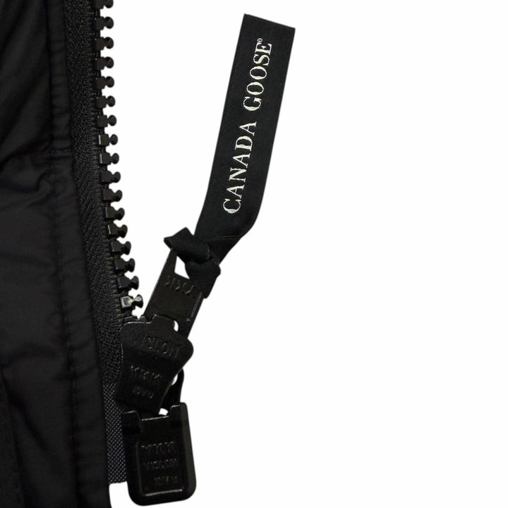 極美品□CANADA GOOSE カナダグース 3438JM JASPER カナダグースジャパン フーデッド ダウンジャケット ブラック S カナダ製 正規品