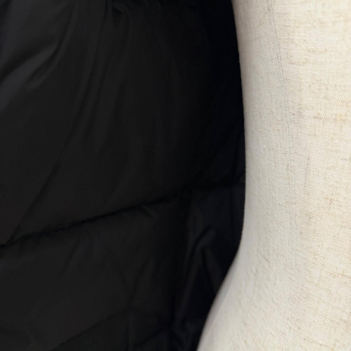 極美品□CANADA GOOSE カナダグース 3438JM JASPER カナダグースジャパン フーデッド ダウンジャケット ブラック S カナダ製 正規品