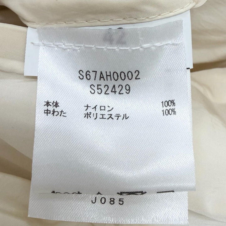 極美品□Maison Margiela 10 メゾンマルジェラ10 S67AH0002 GLAMSLAM ダブルブレスト 中綿 パテッドコート アイボリー 42 伊製 正規品