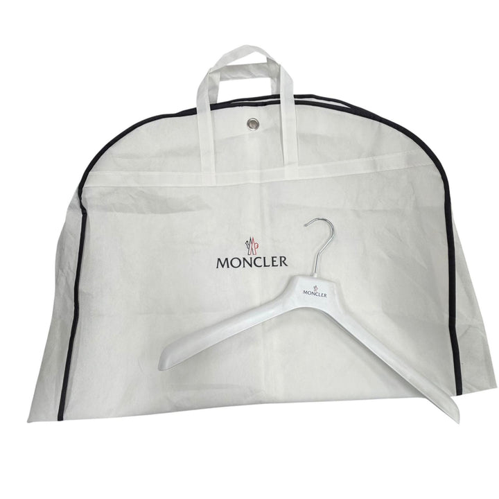 極美品▼MONCLER モンクレール 24-25AW MASAC ロゴワッペン フーデッド ZIP ダウンジャケット 4 正規品 メンズ ガーメント・ハンガー付き