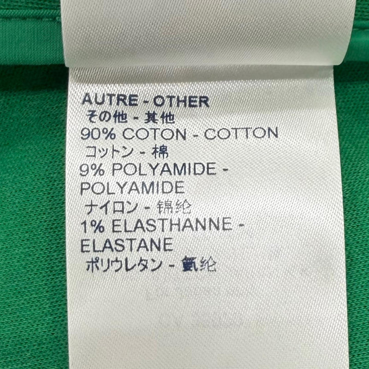 極美品★LOUIS VUITTON ルイヴィトン 裏地シルク100％ LVスタンプ モノグラム ZIP UP パーカー グリーン XS 伊製 正規品 レディース