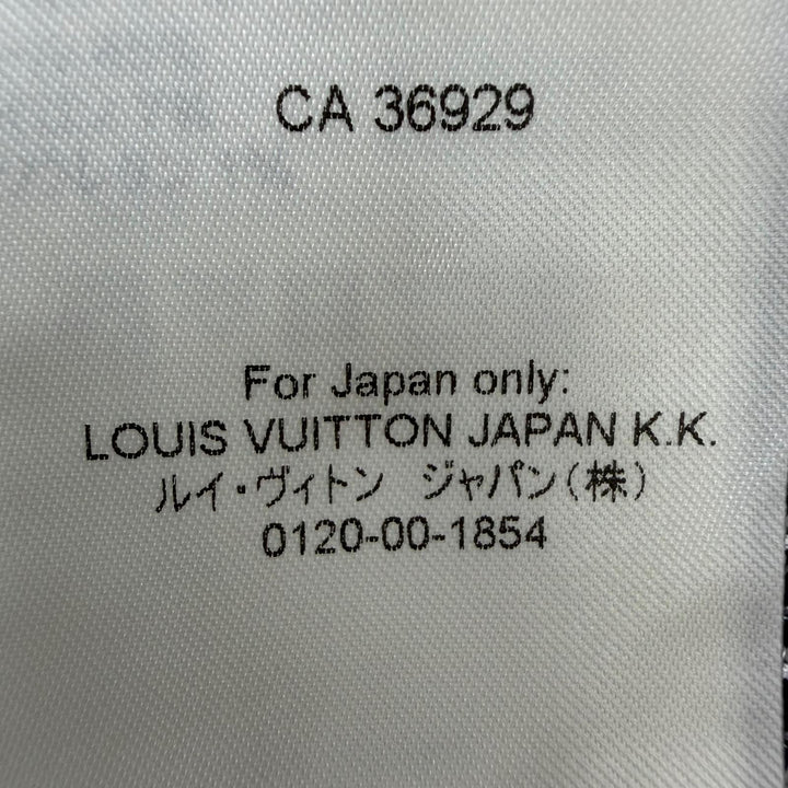 極美品☆LOUIS VUITTON ルイヴィトン 22SS LVロゴボタン トランペットスリーブ 長袖ニット カーディガン トップス ブラック系 XS 正規品