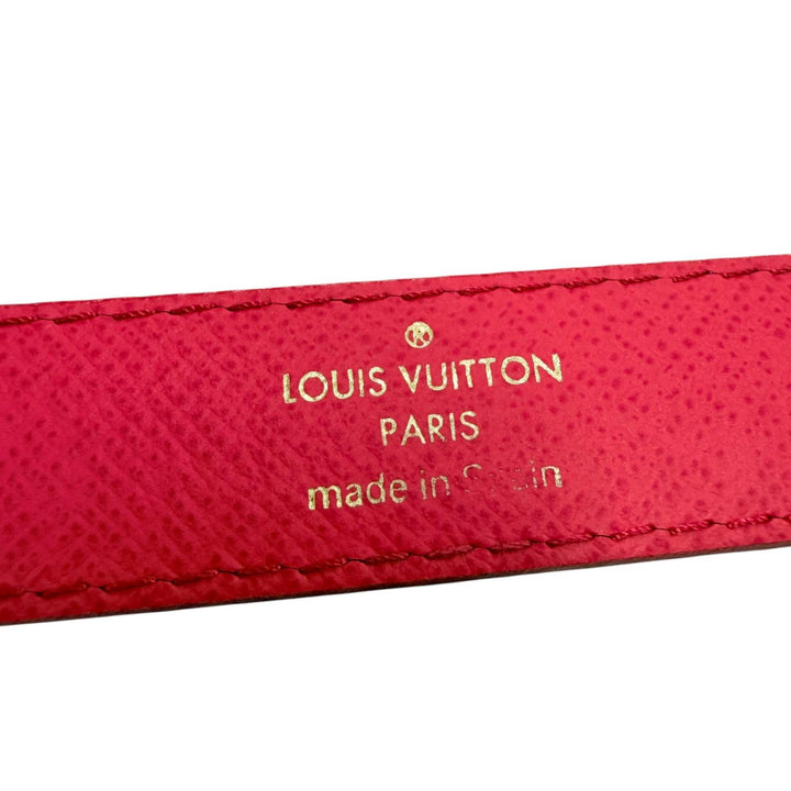 美品☆LOUIS VUITTON ルイヴィトン M9631W サンチュール モノグラムレザー モノグラムマルチ ベルト 85/34 スペイン製 レディース