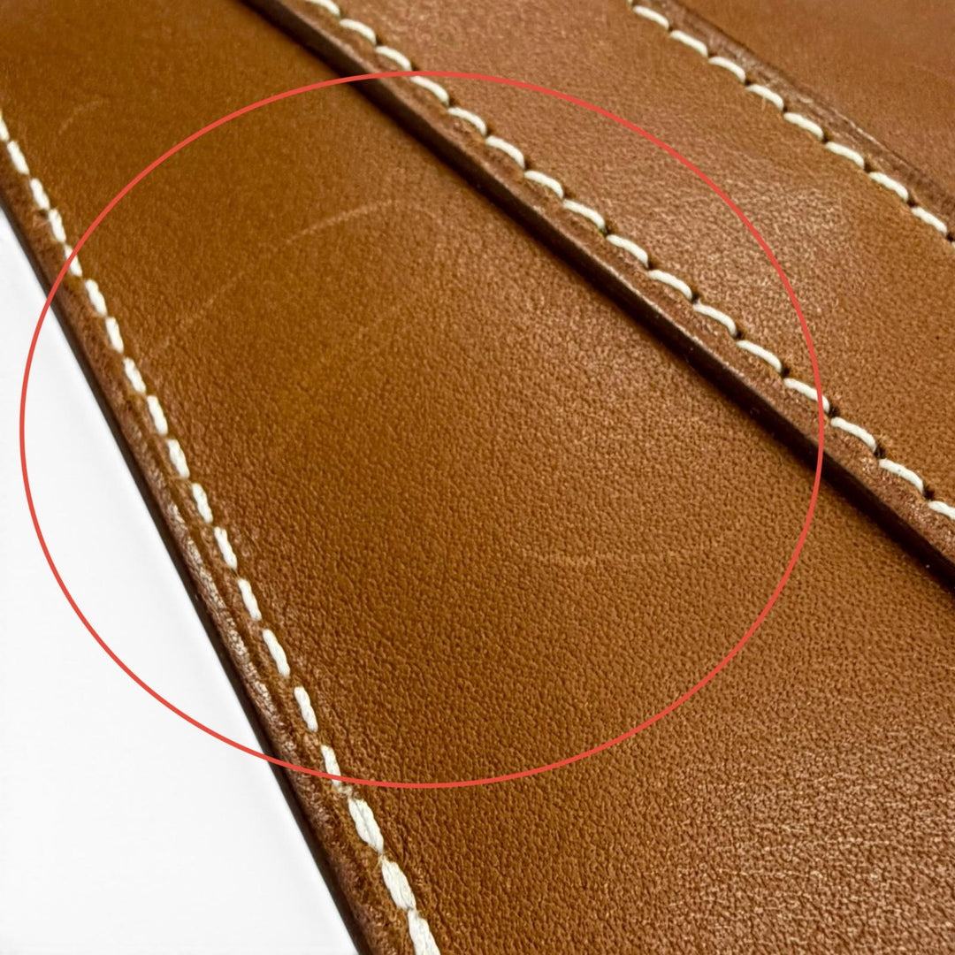極美品△HERMES エルメス クロシェット バックル ロングネックレス レザー フォーヴ ブラック シルバー金具 K刻印 現行品 定価204600円