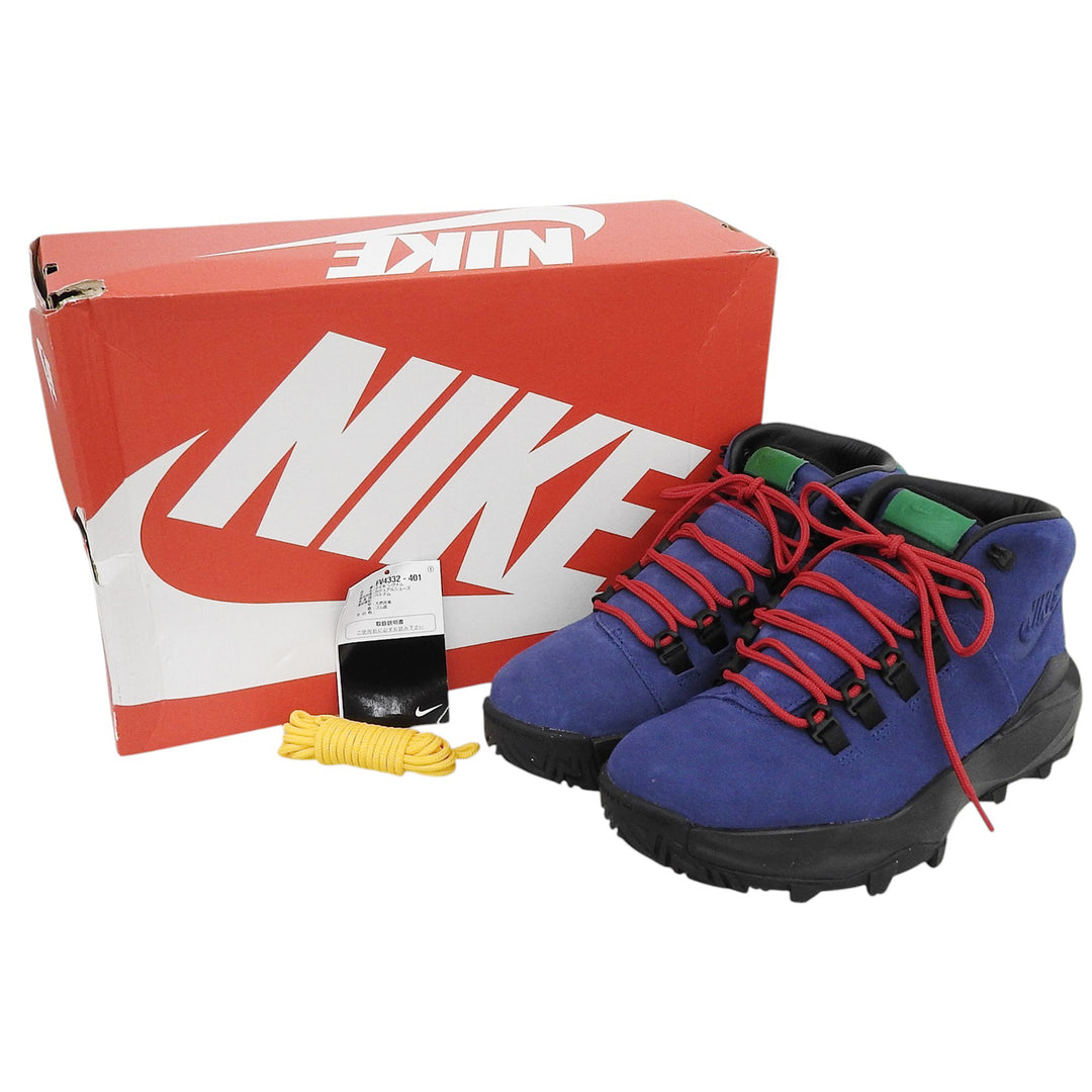 未使用品▲NIKE ナイキ 2024年製 FV4332-401 CYGNAL シグナル スニーカー ネイビー グリーン 25.5cm ベトナム製 メンズ 箱付き