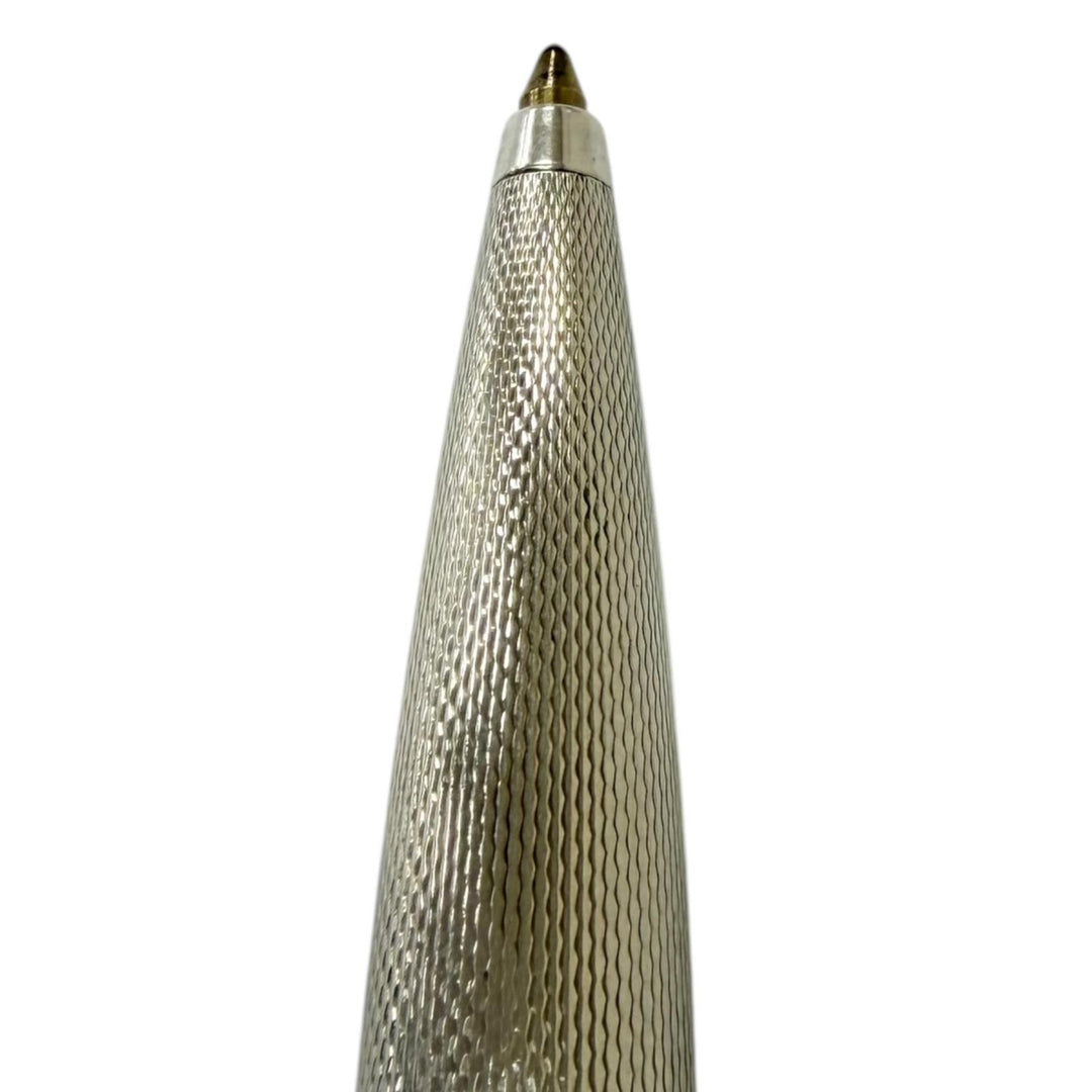 極美品□MONTBLANC モンブラン マイスターシュテュック ソリテール SV925 ボールペン シルバー ゴールド ドイツ製 重量40g 筆記確認済み