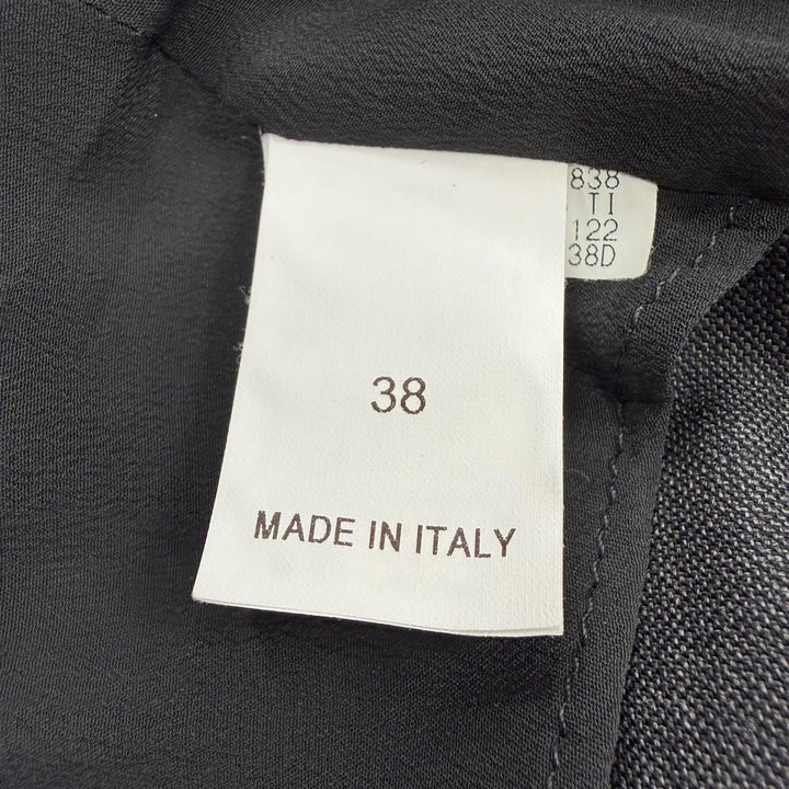 美品☆Brunello Cucinelli ブルネロクチネリ バージンウール100％ モニーレ・ピンバッチ付 テーラードジャケット グレー 38 伊製 正規品