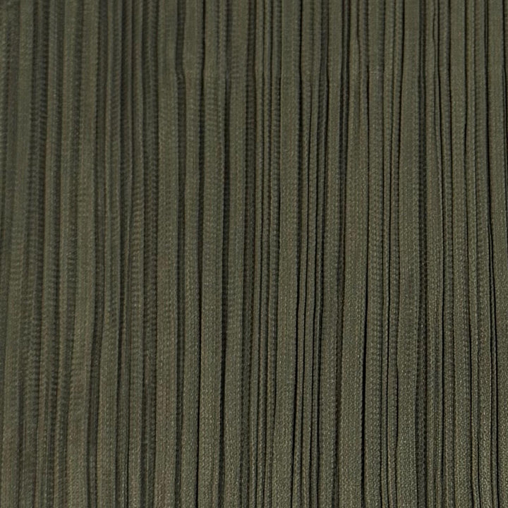 極美品★PLEATS PLEASE プリーツプリーズ イッセイミヤケ 23AW PP33JC133 Vネック 長袖 ジップ カーディガン カーキ 3 日本製 正規品