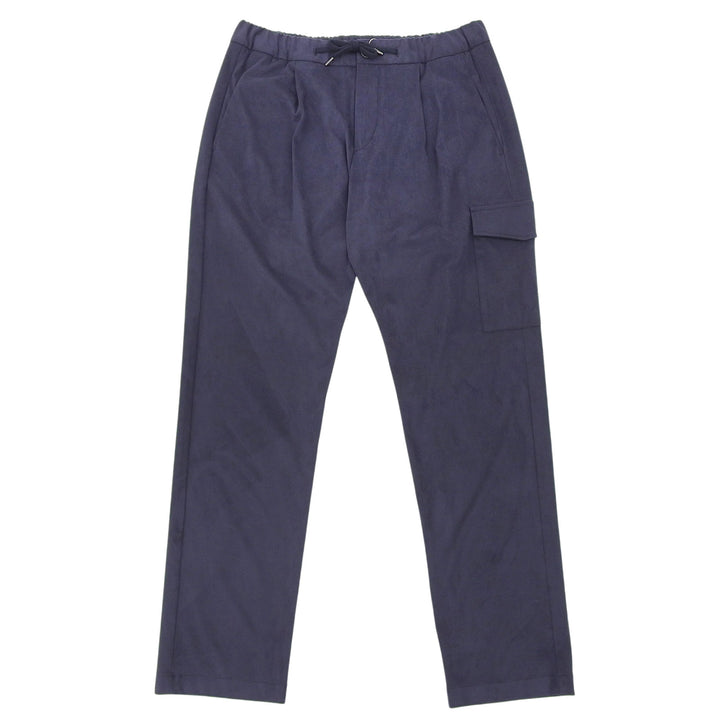 未使用品▲HERNO Resort ヘルノ リゾート 2023年製 PT00005UR イージーカーゴパンツ テーパードパンツ ネイビー M 正規品 メンズ