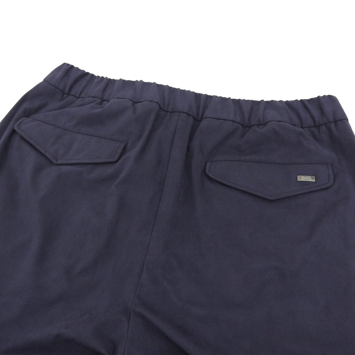 未使用品▲HERNO Resort ヘルノ リゾート 2023年製 PT00005UR イージーカーゴパンツ テーパードパンツ ネイビー M 正規品 メンズ