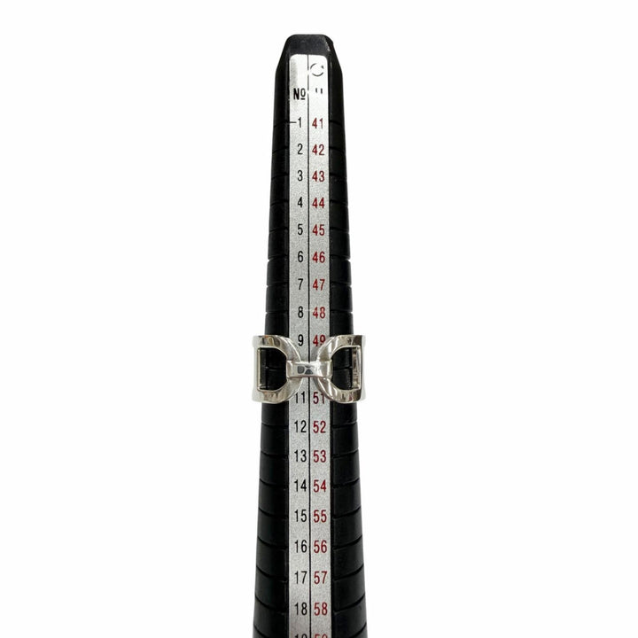 美品▼HERMES エルメス 2023年製 エヴァーシェーヌダンクル AG925 リング 指輪 シルバー 50 JP10号 伊製 重量5.5g メンズ レディース