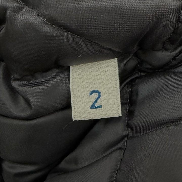 美品▼モンクレールジーニアス 7 フラグメント ヒロシフジワラ HAN BOMBER バック刺繍 ZIPUP ダウン ボンバージャケット 2 国内正規品