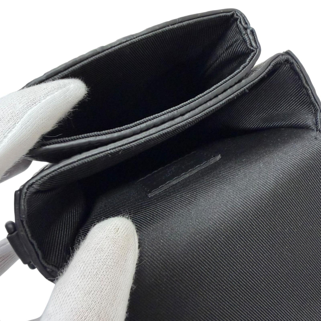 極美品□LOUIS VUITTON ルイヴィトン M81524 Sロック ヴェルティカル ウェアラブル ウォレット レザー トリヨンモノグラム バッグ 黒