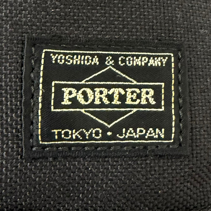 極美品□PORTER ポーター 853-07994 BOOTH PACK 3WAY DUFFLE BAG(L) コーデュラナイロンオックス 70L 大型 ボストンバッグ 黒 日本製
