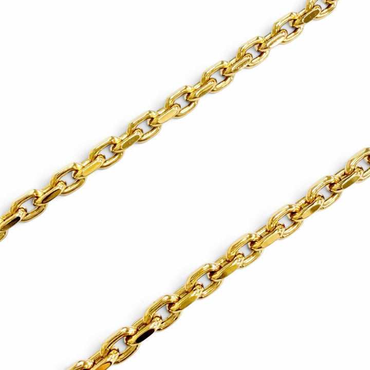 極美品△LOUIS VUITTON ルイヴィトン M02740 チェーン LVユアーズ モノグラムフラワー ネックレス ゴールド 伊製 メンズ 箱・保存袋付き