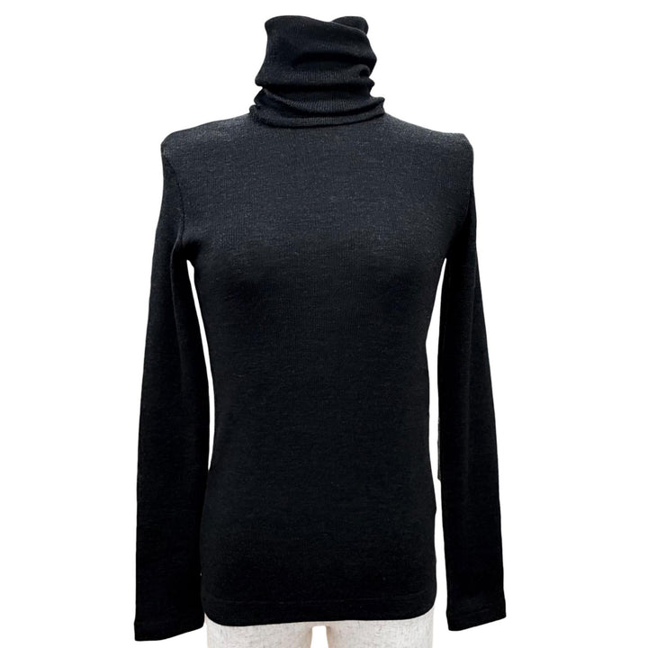 極美品△tricot COMME des GARCONS トリココムデギャルソン ヴィンテージ AD2008 TB-T032 ウール タートルネック ニット 約M相当 正規品
