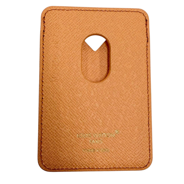 未使用品☆LOUIS VUITTON ルイヴィトン M25871 ポルトカルト・マグネット モノグラムキャンバス パスケース カードケース オレンジ系