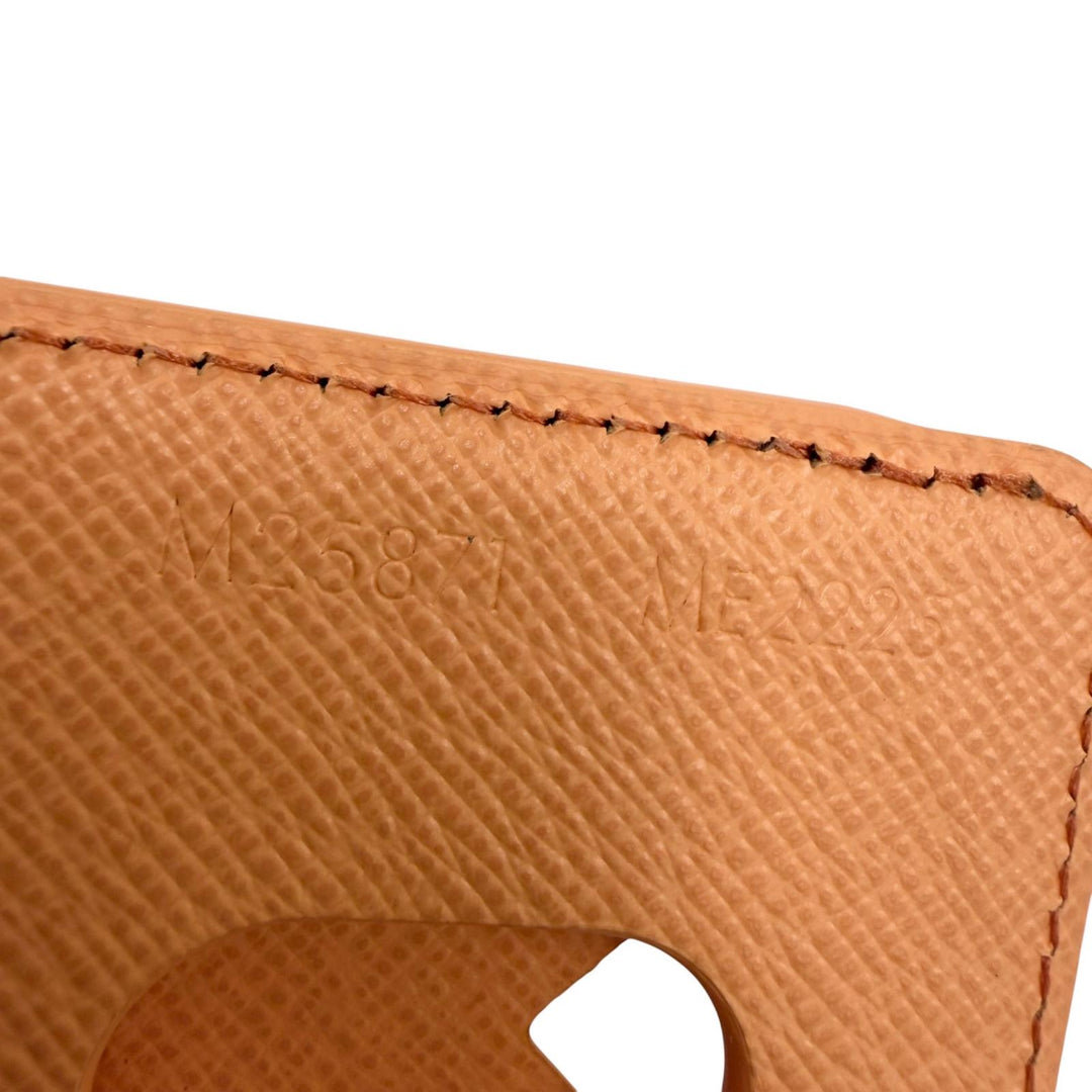 未使用品☆LOUIS VUITTON ルイヴィトン M25871 ポルトカルト・マグネット モノグラムキャンバス パスケース カードケース オレンジ系
