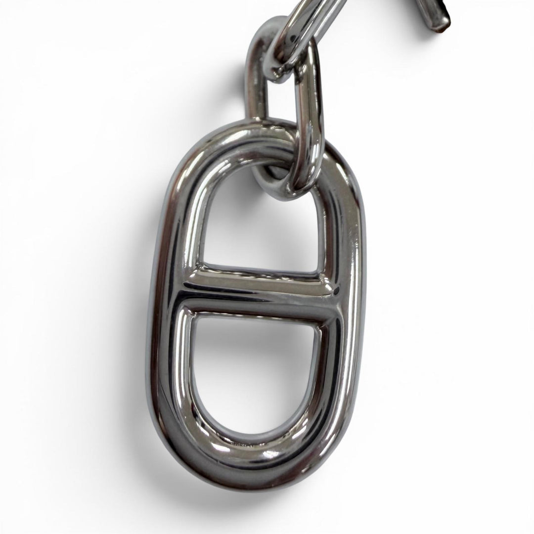 未使用品☆HERMES エルメス ジップアンゴー エバーカラー ゴールド シルバー金具 シェーヌダンクル パスケース カードケース K刻印