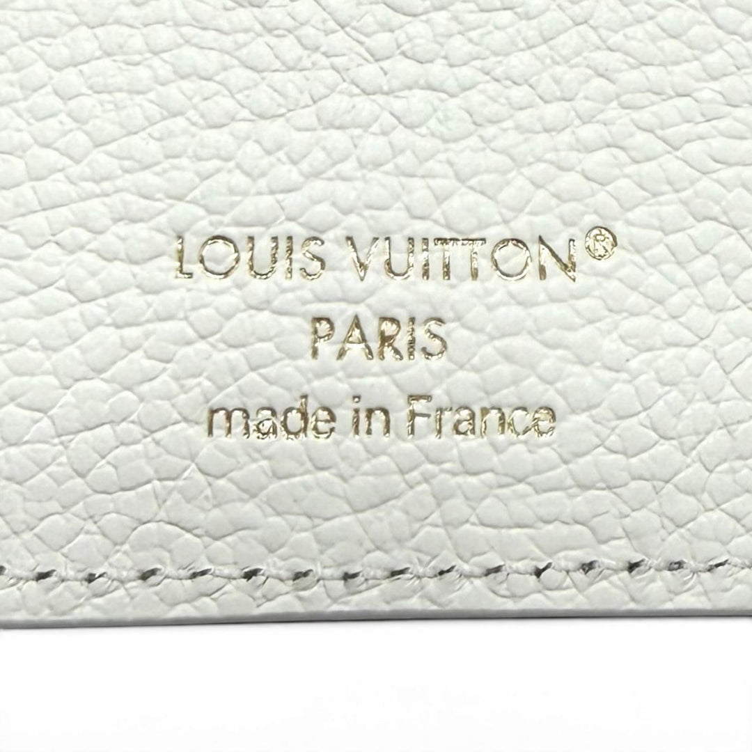 未使用品★LOUIS VUITTON ルイヴィトン M28274 ポルトフォイユ クレア モノグラムアンプラント 二つ折り財布 箱・保存袋付