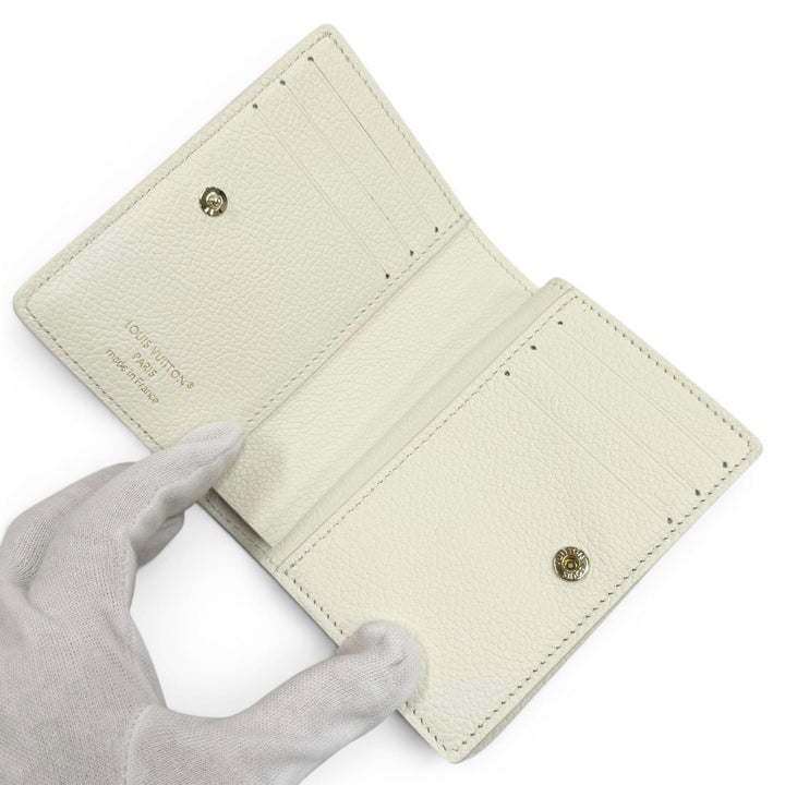 未使用品★LOUIS VUITTON ルイヴィトン M28274 ポルトフォイユ クレア モノグラムアンプラント 二つ折り財布 箱・保存袋付