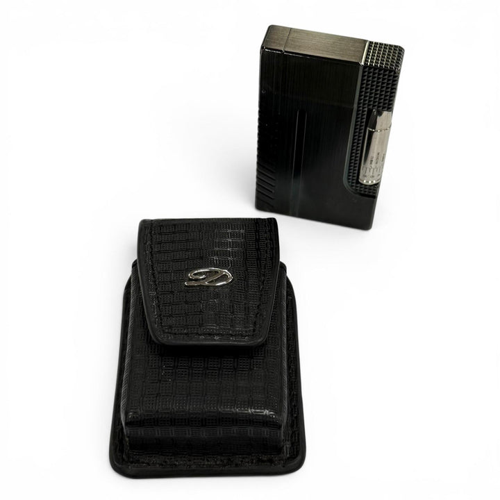 外装良品◇Dupont デュポン ジェームズ ボンド 007 世界5007個限定 ケース付き ガスライター 喫煙具 ブラック系 仏製 メンズ 着火不可