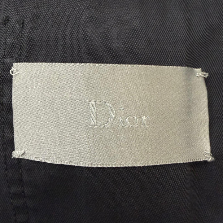 良品□Dior HOMME ディオールオム 06SS 6EH1043603 エディ・スリマン THE PREST期 サファリジャケット チャコール 44 イタリア製 正規品