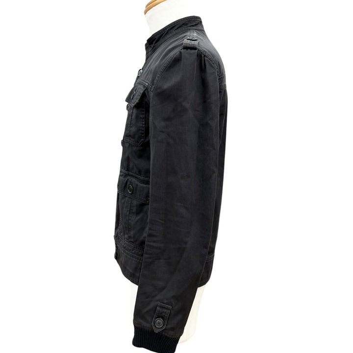 良品□Dior HOMME ディオールオム 06SS 6EH1043603 エディ・スリマン THE PREST期 サファリジャケット チャコール 44 イタリア製 正規品