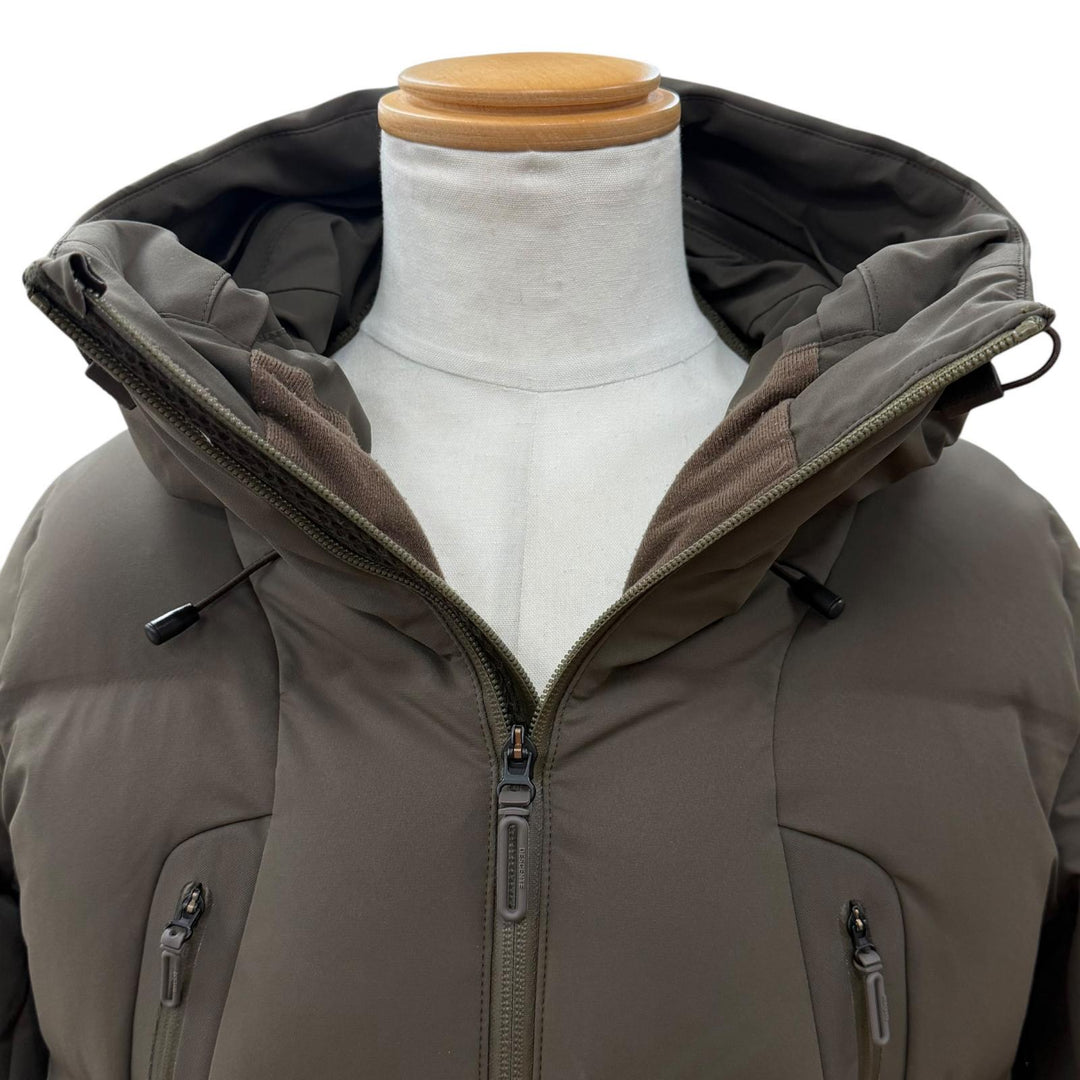 美品▼DESCENTE ALLTERRAIN MIZUSAWA DOWN デサントオルテライン 水沢ダウン DAMUGK30U Mountaineer WZIPUP ダウンジャケット L 正規品