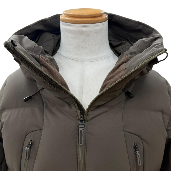 美品▼DESCENTE ALLTERRAIN MIZUSAWA DOWN デサントオルテライン 水沢ダウン DAMUGK30U Mountaineer WZIPUP ダウンジャケット L 正規品
