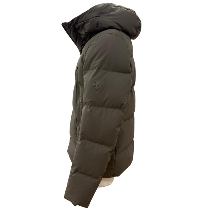 美品▼DESCENTE ALLTERRAIN MIZUSAWA DOWN デサントオルテライン 水沢ダウン DAMUGK30U Mountaineer WZIPUP ダウンジャケット L 正規品
