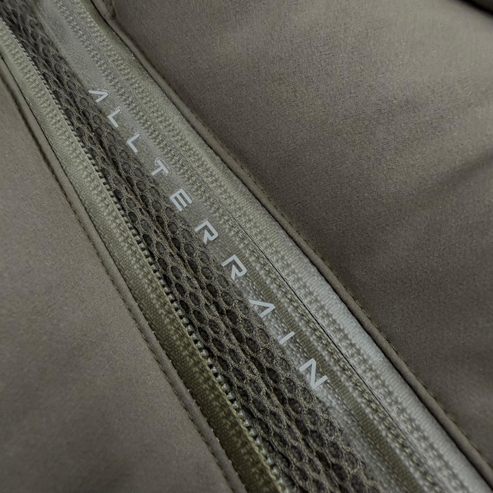 美品▼DESCENTE ALLTERRAIN MIZUSAWA DOWN デサントオルテライン 水沢ダウン DAMUGK30U Mountaineer WZIPUP ダウンジャケット L 正規品