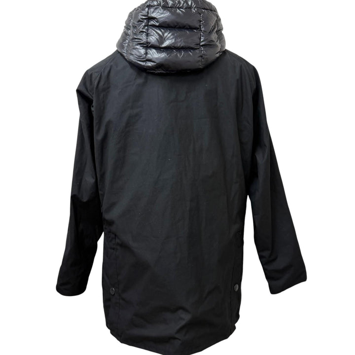 極美品□MONCLER GENIUS 2 Barbour モンクレールジーニアス 2 バブアー WIGHT ダウンライナー付き ワックスジャケット M 正規品 メンズ