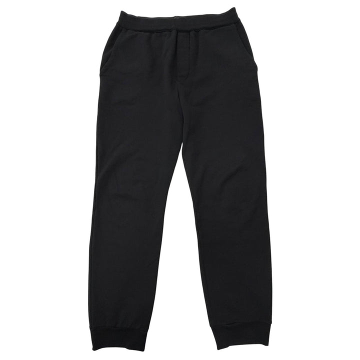 美品□PRADA プラダ 2024年製 UJL19A/UJP201 Re-Nylon トライアングルロゴ パーカー スウェットパンツ セットアップ 黒 XL/L 正規品