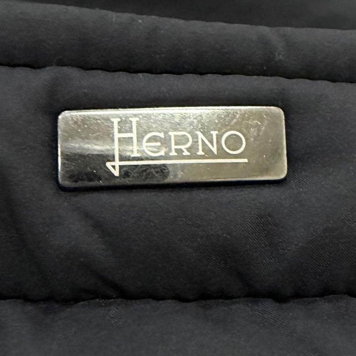 美品□Herno ヘルノ 2024年製 PI004ULE レジェンド LESKIMO ダウンジャケット ダウンコート ネイビー 44 正規品 メンズ ハンガー付き