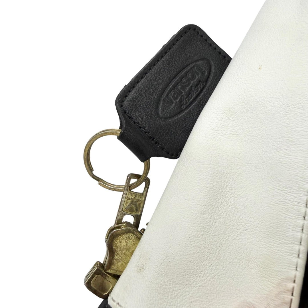 美品□VANSON バンソン ONE STAR LEATHER JACKET レザー ワンスター バイカージャケット ライダースジャケット マルチカラー 36 USA製