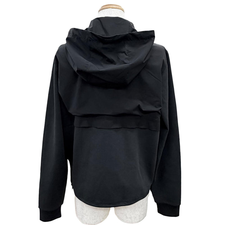 極美品△Herno ヘルノ 2025年製 JC000100D コットン ジップアップ フーディー パーカー ブルゾン ジャケット ブラック XS 正規品