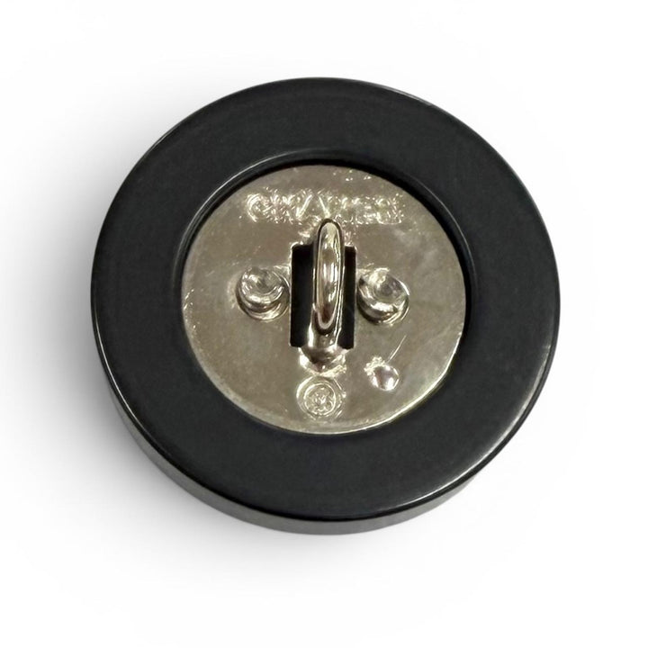 美品★CHANEL シャネル ココマーク ボタン 大1個 小6個 計7点セット ボタン ブラック シルバー金具 レディース