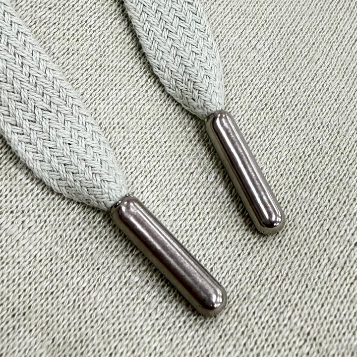 未使用品▼HERMES エルメス コットン リネン ラグランスリーブ 裏起毛 プルオーバー パーカー グリーン S イタリア製 メンズ