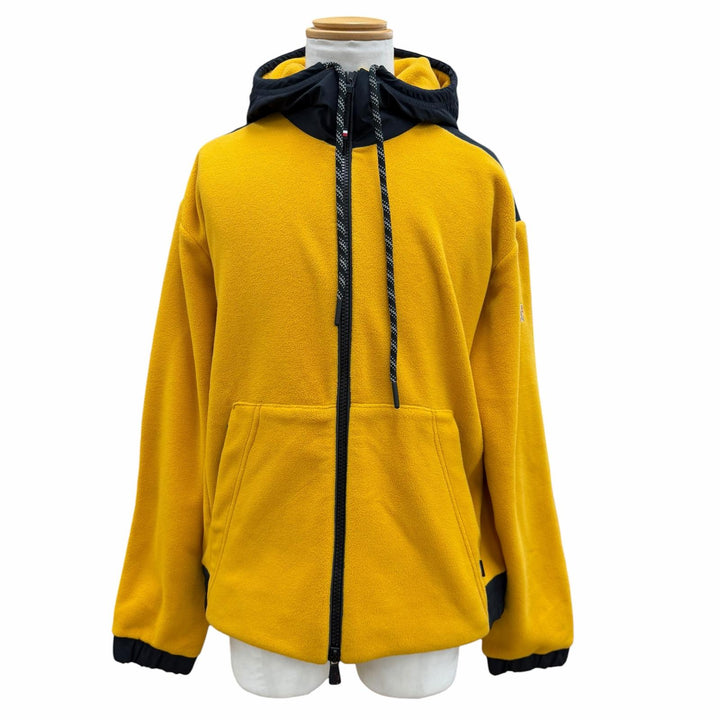 美品▼MONCLER GRENOBLE モンクレール グルノーブル 2024年製 J20978G00001 MAGLIA フーディー フリースジャケット パーカー L 正規品
