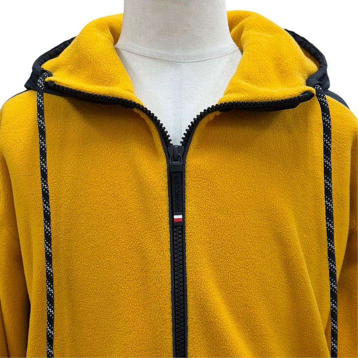 美品▼MONCLER GRENOBLE モンクレール グルノーブル 2024年製 J20978G00001 MAGLIA フーディー フリースジャケット パーカー L 正規品