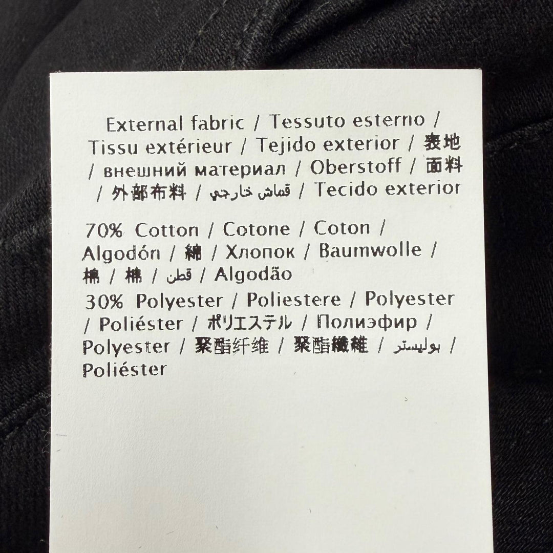 【ドンドン見直し】美品 ▼VALENTINO ヴァレンティノ PB3DD03L2WY コットン ロックスタッズ デニムパンツ ブラック 30 イタリア製 正規品
