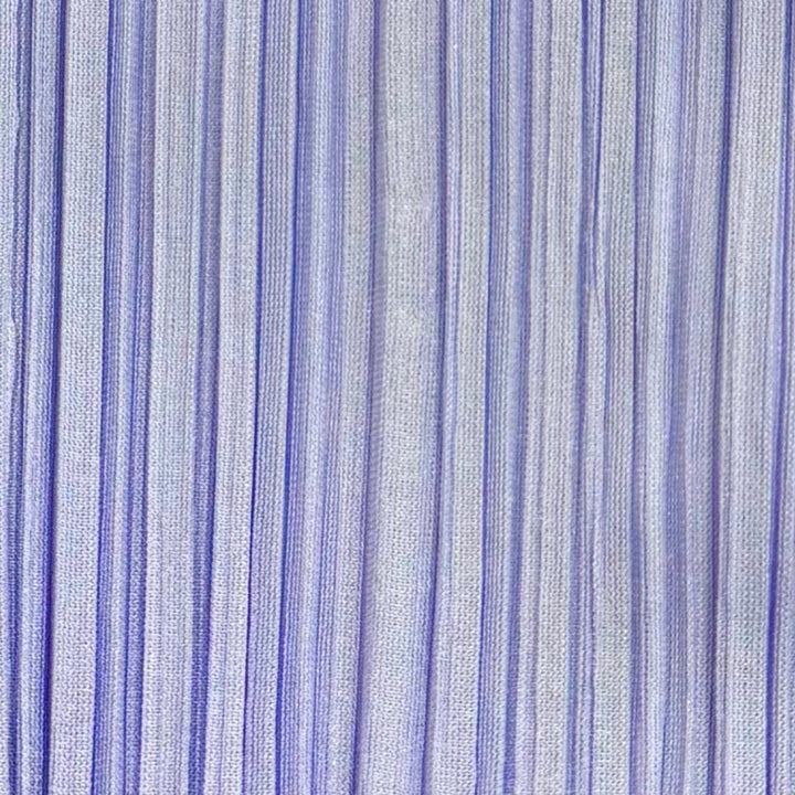 極美品★PLEATS PLEASE プリーツプリーズ イッセイミヤケ PP93-JA603 Vネック 長袖 ロングカーディガン パープル 2 日本製 正規品
