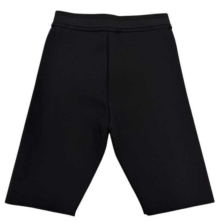 未使用品☆Christian Dior クリスチャンディオール 244P40AM512 ロゴワッペン ニット ハーフパンツ ショートパンツ ブラック 40 正規品